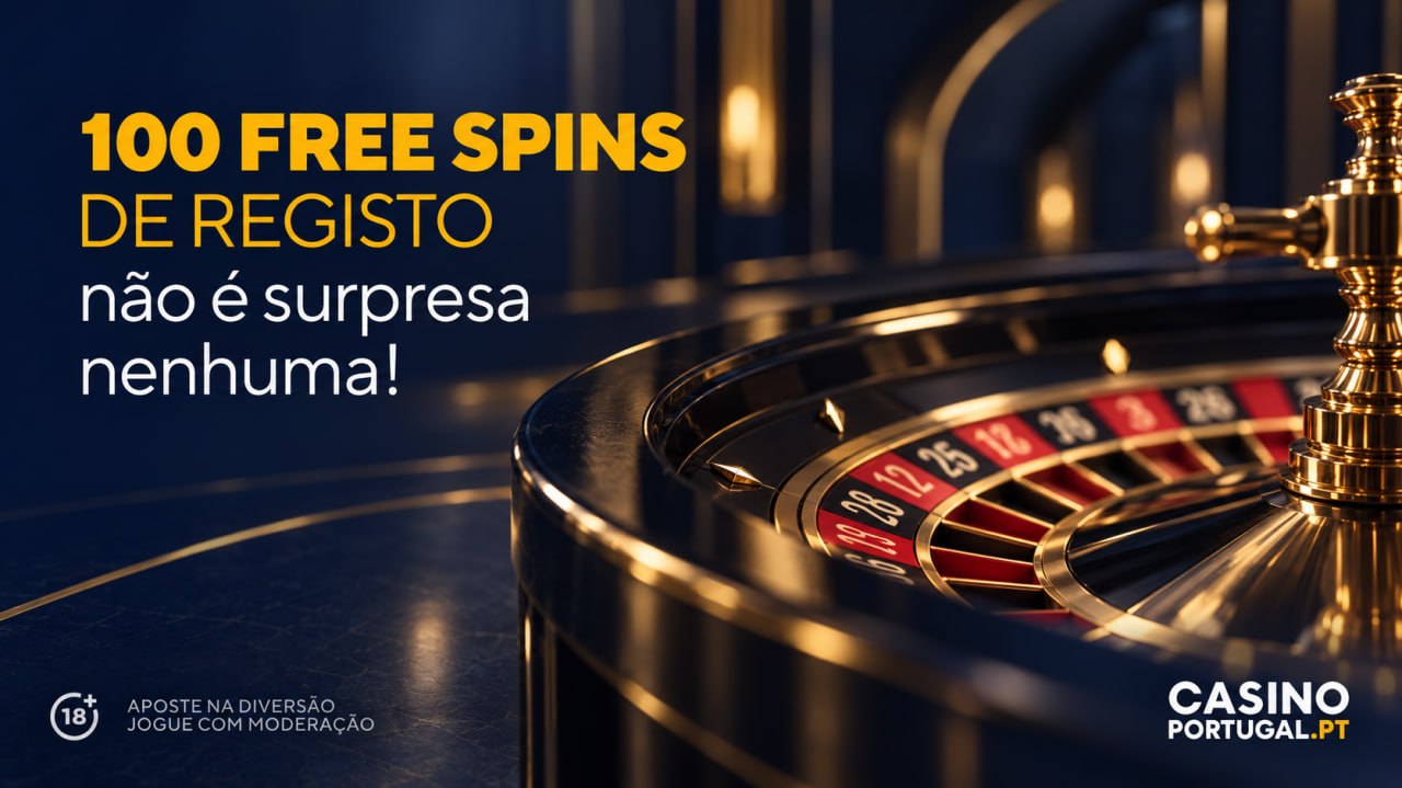 CasinoPortugal.pt — 100 free spins no registo